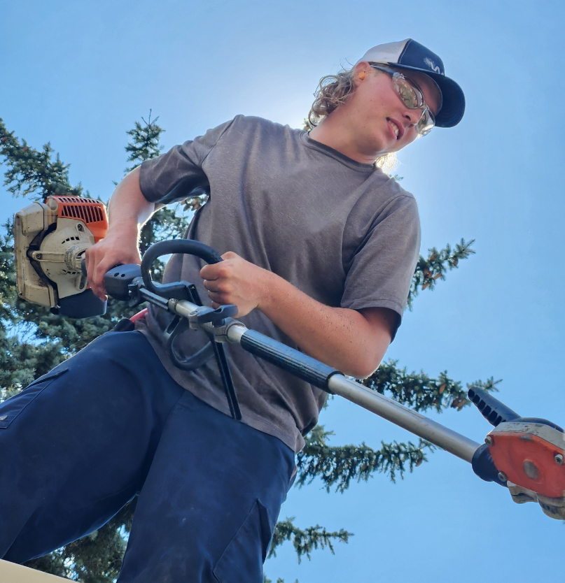 michael working